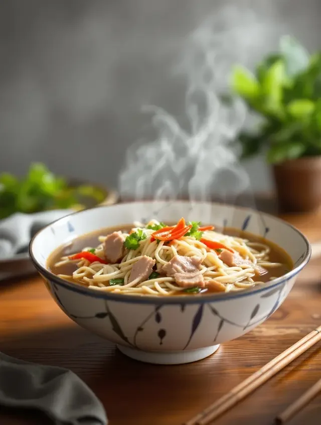 云南过桥米线地道做法 - 美剧天堂美食短视频